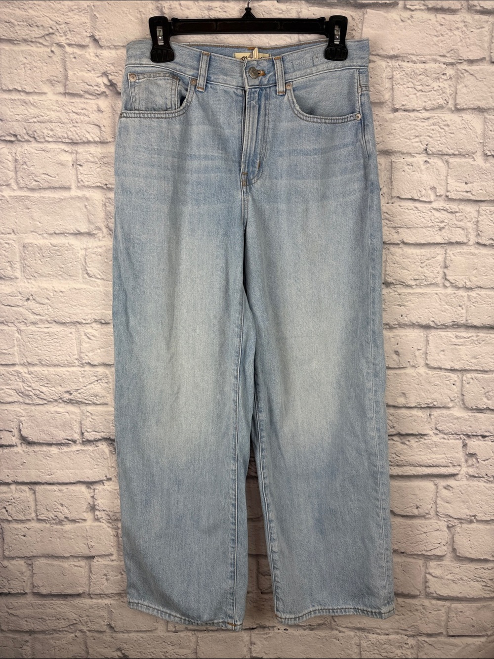 Madewell The Perfect Vintage Crop Wide Leg Jeans Size 26